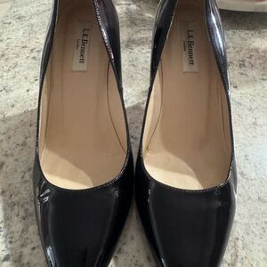 LK Bennett Black Patent Heels